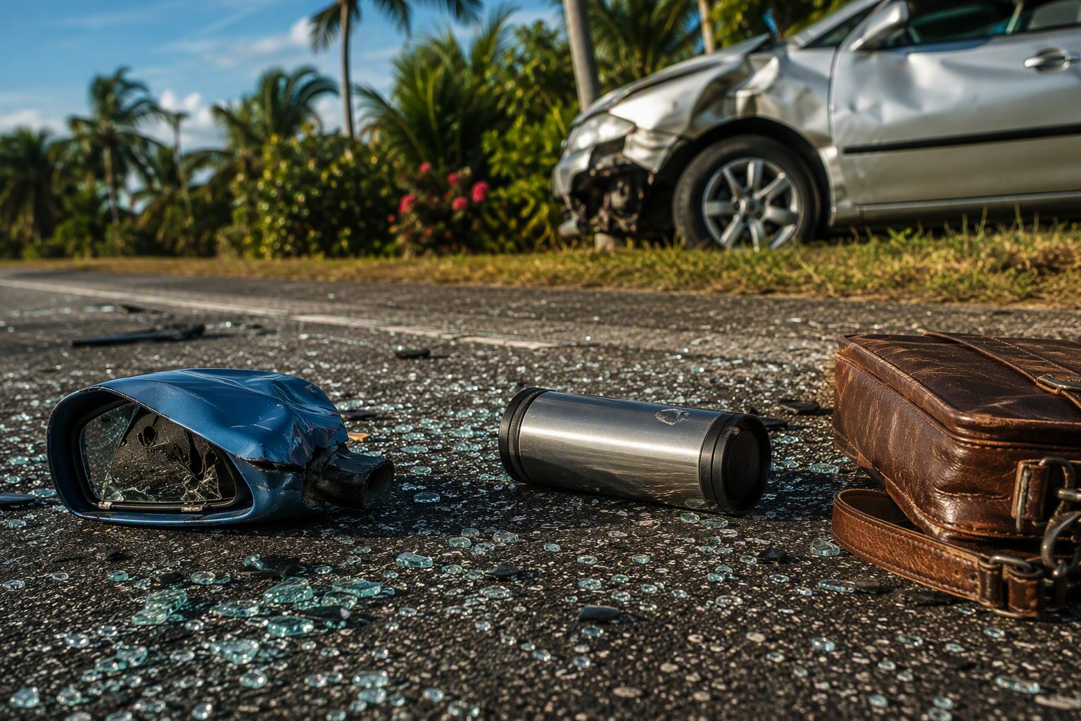 Seven Steps After a Florida Crash on Your Way to Work